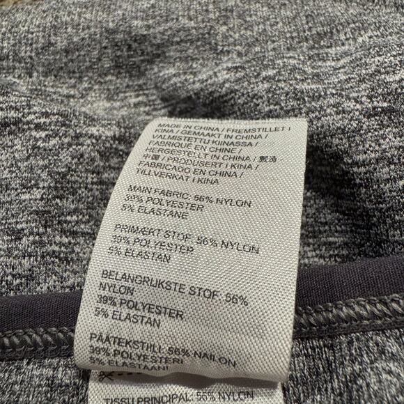 Gymshark Womens Sports Bra Padded Spell Out Workout Athletic Gray Size Large FD - Picture 3 of 4